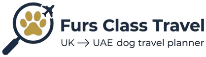 Furs Class Travel — UK → UAE dog travel planner